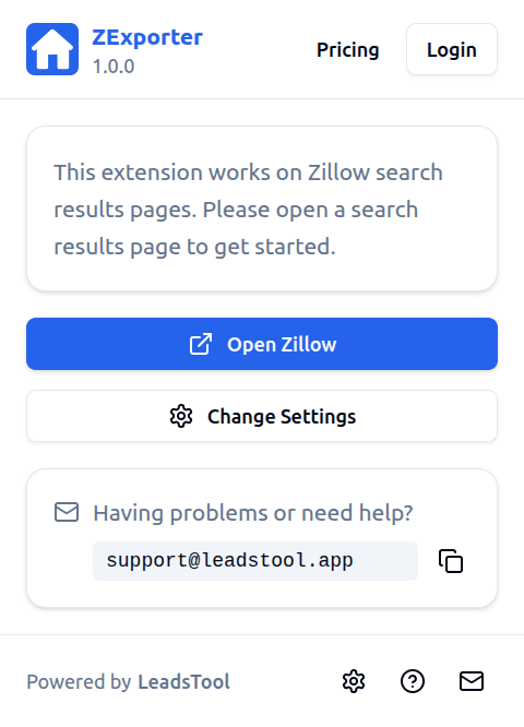 App screenshot